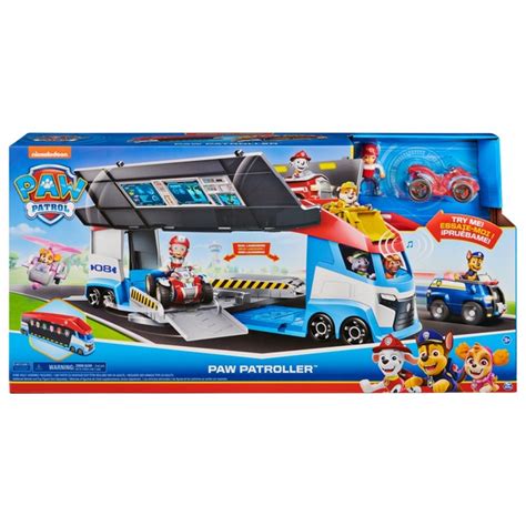 Paw Patrol Bus Paw Patroller 20 Fahrzeug Mit Licht Und Sound Und Ryder