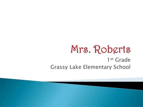 Ppt Mrs Roberts Powerpoint Presentation Free Download Id5894696