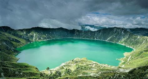 Ecuador a destination you must visit choose ecuador as your holiday destination! Laguna Quilotoa in the Andes Mountains, Ecuador | Peapix