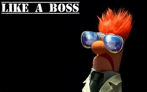 Beaker The Muppet Show Like A Boss Wallpaper 1920x1200 9583 Funny