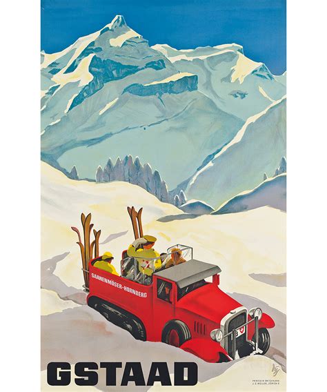 Vintage Alpine Ski Resort Posters Christie S Auction DuJour