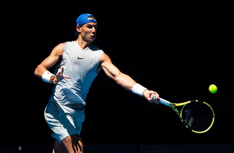 Последние твиты от rafa nadal (@rafaelnadal). rafael nadal practicing in melbourne photo 2019 australian ...