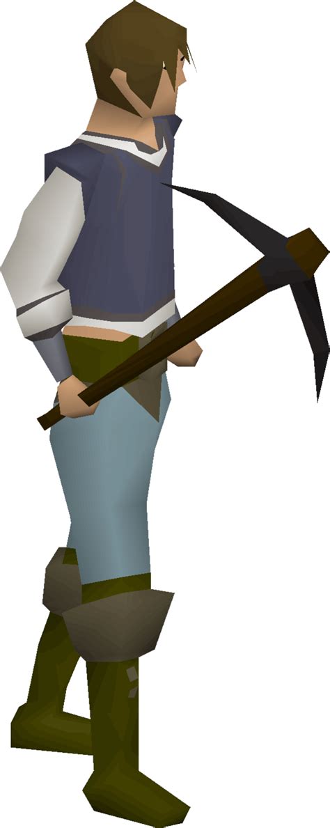 Fileblack Pickaxe Equipped Malepng Osrs Wiki