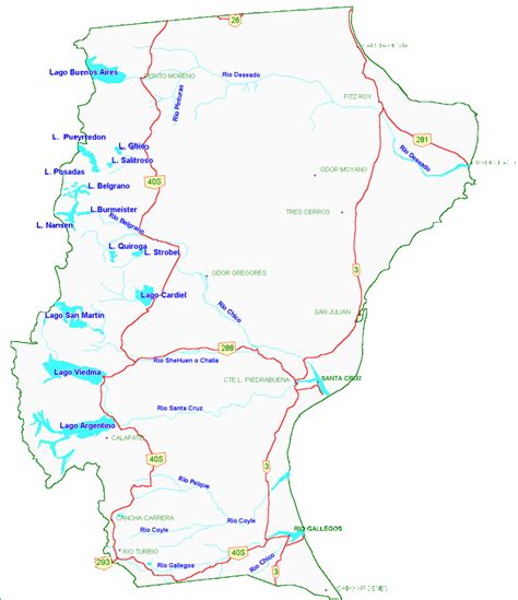 Río Santa Cruz Ubicación Mapa Y Todo Lo Que Necesita Saber