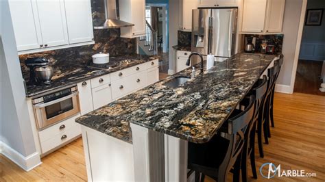 Giani countertop paint kits come with everything you need to transform your space on a budget. Titanium Black Granite Kitchen Countertops | Marble.com