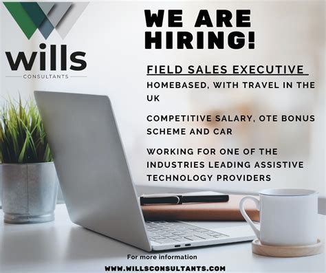 Field Sales Executive Role Wills Consultants