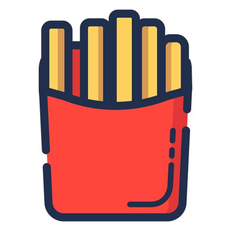 French Fries Icon Transparent Png And Svg Vector File