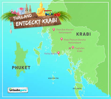 Krabi In An Der Westküste Von Thailand Urlaubsguru