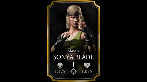 Klassic Sonya Blade Youtube