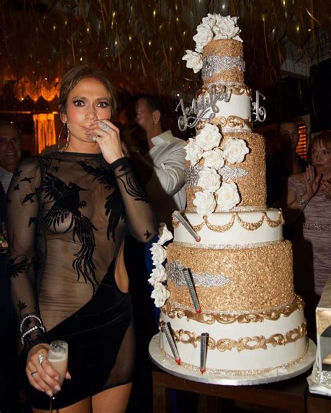 Jennifer Lopez Shows Major Skin In Sheer Mini Dress At Her Birthday Party Naijalog