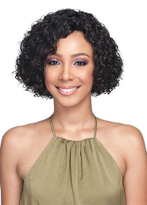Ericdress Women S Short Length Bob Hairstyles Full Head Curly Synthetic Hair Capless Wigs 12inch