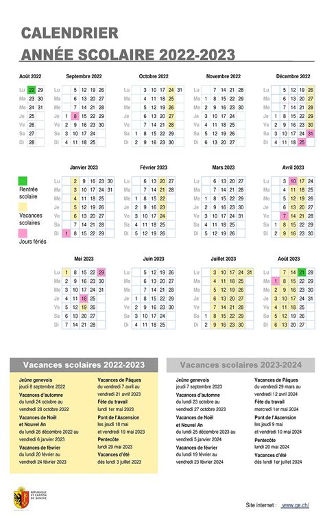 Vacances Scolaires 2022 2023 Gech