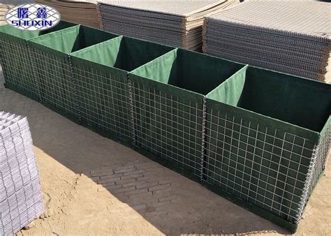 Sx 3 Military Perimeter Security Barriers 1mx1mx10m Galvanized Feature