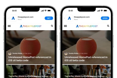Ios 16 Includes Redesigned Safari Smart App Banners The Apple Post
