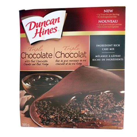 Chopped pecans 1 can evaporated milk 1 (14 oz.) bag caramels 6 oz. Brand Power : Duncan Hines Ingredient Rich Triple ...
