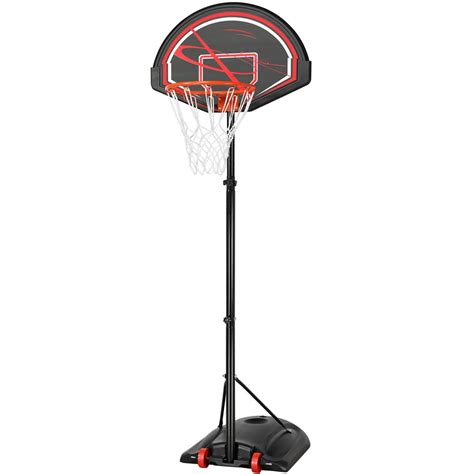 Smilemart 7 9 Ft Adjustable Height Basketball Hoop System Youth