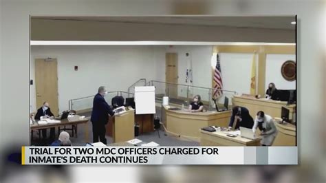 Doctor Testimony During Day Two Of Mdc Officers Trial Youtube