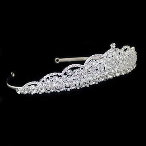 Swarovski Crystal Tiara Stephanie Zaphira Bridal