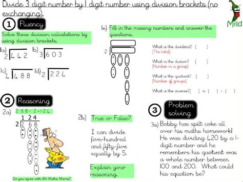 Multiplication And Division Divide 3 Digit Number By 1 Digit Number