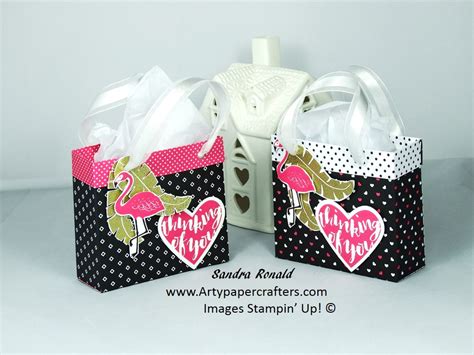 Handmade T Bag Stampin Up Artypaper Crafters