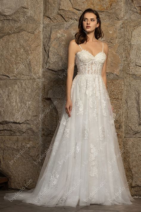 Https://tommynaija.com/wedding/corset Lace Wedding Dress