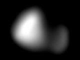 Pluto's satellite kerberos, however, looks more like an oversized a complete portrait of the pluto system. New Horizons Beams Back View of Pluto's Miniature Moon ...