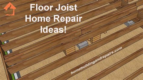 How To Fix A Sagging Floor Beam
