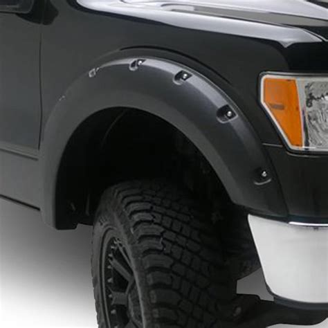 Trailfx® Pffg3002s Smooth Black Front And Rear Fender Flares