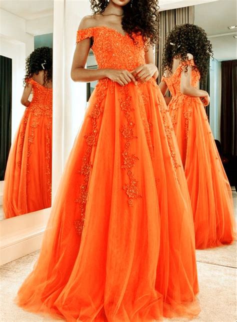 Orange Prom Dresses Cg22272 Classygown