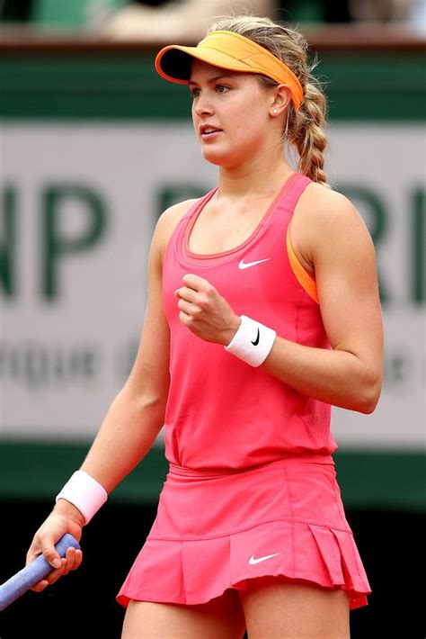 Eugenie Bouchard At The French Open 2014 Tennis Clothes Tennis