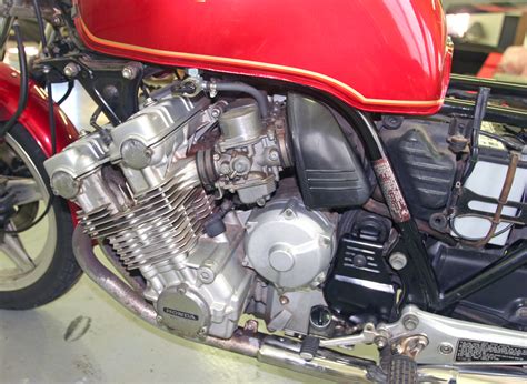 Honda Cbx L6 Engine Close Japanese Nostalgic Car