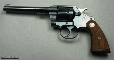 Colt Official Police 22 Cal Revolver W Box