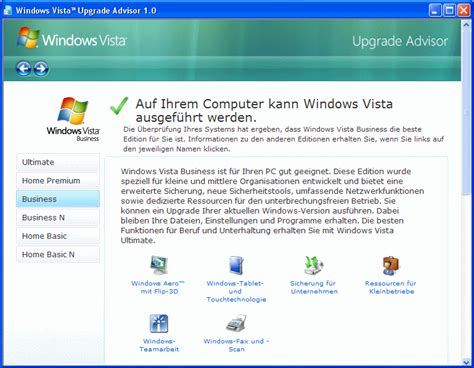 Microsoft Windows Vista Upgrade Advisor Download Chip