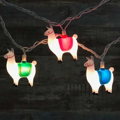 Llama String Lights Novelty Party Lights