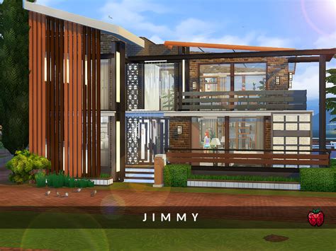 The Sims Resource Jimmy House No Cc By Melapples • Sims 4 Downloads