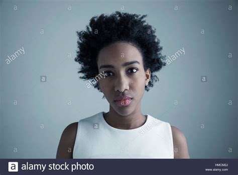 Serious African Girl Hi Res Stock Photography And Images Alamy