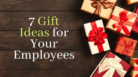 7 T Ideas For Your Employees T Ideas Blog