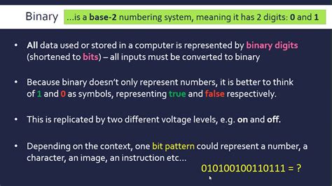 0, 1, 2, 3, 4, 5, 6, 7, 8 and 9. Introduction to Binary - YouTube