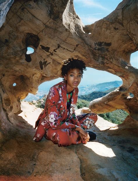 Willow Smith Models For I D Proves Shes Cooler Than You Fashion Journal