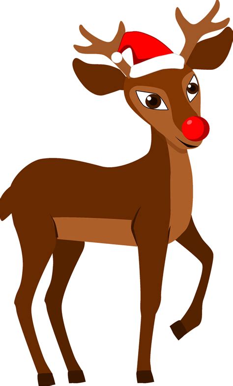 Rudolph Reindeer Clipart Png Rudolph Clarice Psd Rudolph The Red