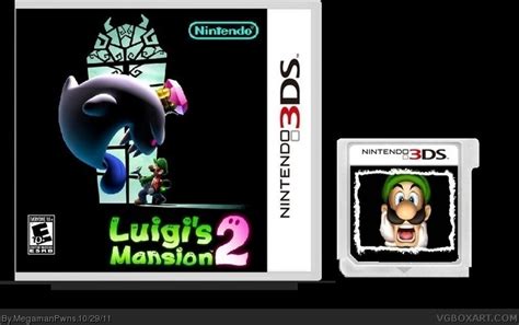 Luigis Mansion 2 Nintendo 3ds Box Art Cover By Megamanpwns