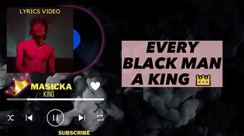 masicka king lyrics video youtube