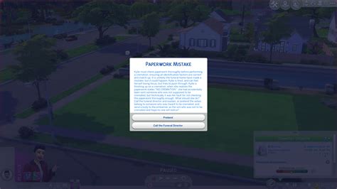 Mod The Sims Sims 4 Mortician Career With Custom Chance Cards