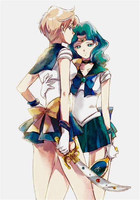 Urano Neptuno Sailor Moon Character Sailor Moon Fan Art Sailor Moon Art