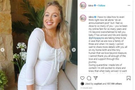 Iskra Lawrence Gives Birth