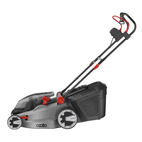 Ozito 1400w 380mm Ecomow Electric Lawn Mower Bunnings Warehouse