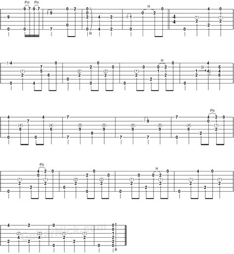 27,033 views, added to favorites 414 times. AMAZING GRACE Fingerstyle Guitar TAB: GuitarNick.com