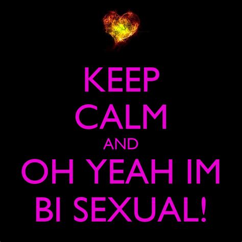 Keep Calm And Oh Yeah Im Bi Sexual Poster Ariel Keep Calm O Matic