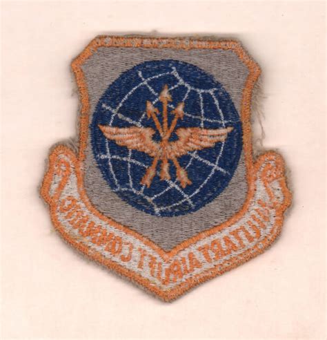 Military Airlift Command Usaf Patch Ebay