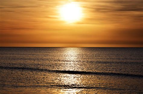 Free Picture Water Outdoor Sky Beach Sunset Ocean Evening Sun